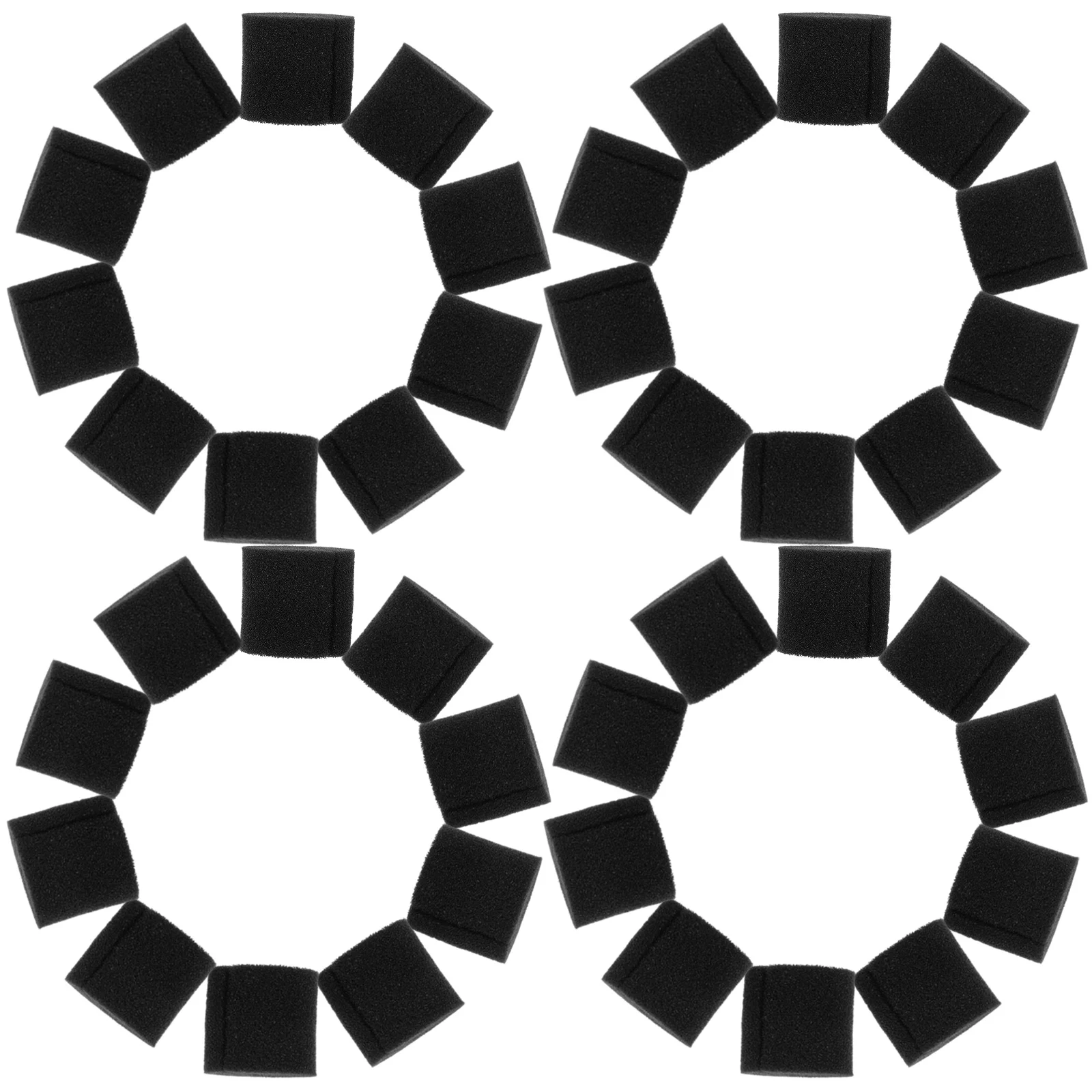 

100pcs Hydroponic Sponge For Soilless Cultivation Starter Blocks High Success Rate Transplanting Growing Sponge Gardening Tools