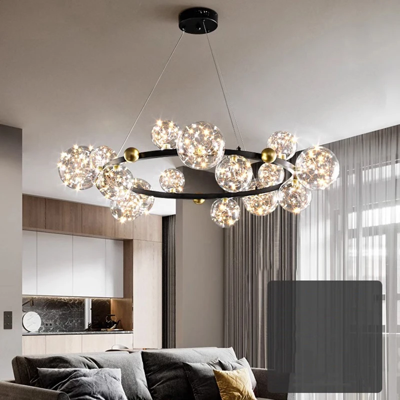 Imagem -03 - Modern Crystal Chandelier For Home Decoration Stair Pendant Lamp Living Room Pendant Lights Iluminação Interior