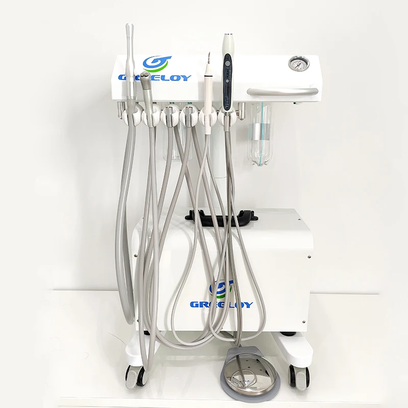 GA-P300 Portable Silence Oilless Dental Air Compressor with Handle