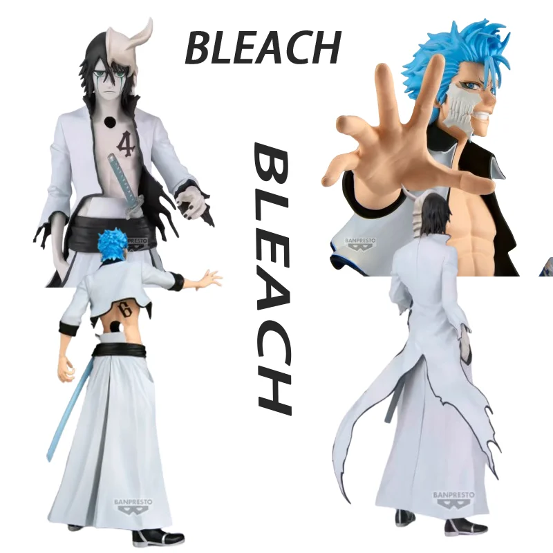 

Original Bandai Namco Banpresto Bleach Maximatic Ulquiorra Cifer Grimmjow Jaegerjaques Pvc Anime Figure Model Collector Toy Gift