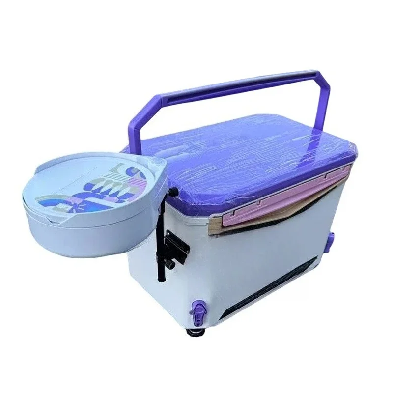 

30 liters seated fishing box with bait tray multi purpose