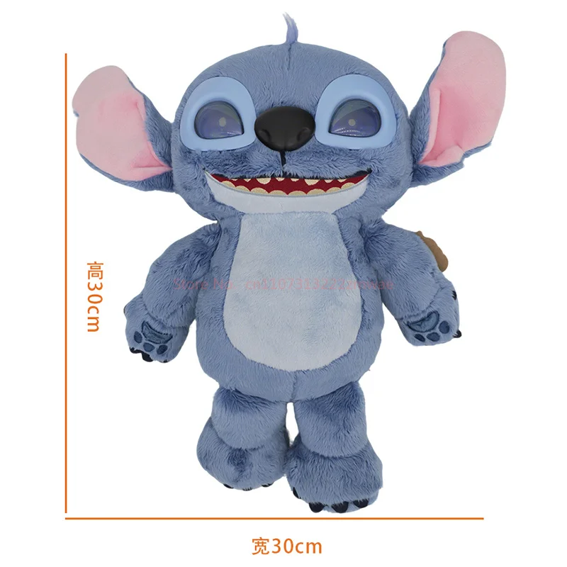 35 centimetri Lilo & Stitch Parlando Light-Up Peluche Elettrico Molti Moodi Carino Stitch Doll 50 Suoni E Effetti Lcd Occhi Regalo Dei Bambini
