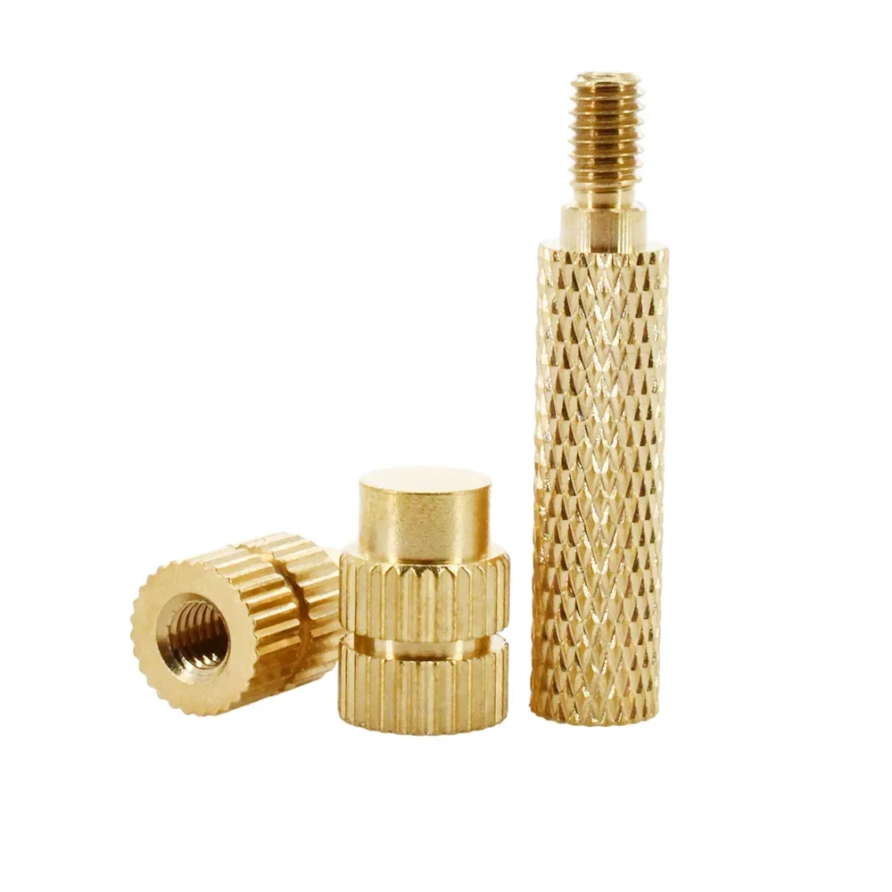 3d Printer Brass Insert Nut Heating Tool Soldering Iron Tip Connector M2 M2.5 M3 M4 M5 M6 M8 Hot Melt Copper Solder Tips Inserts