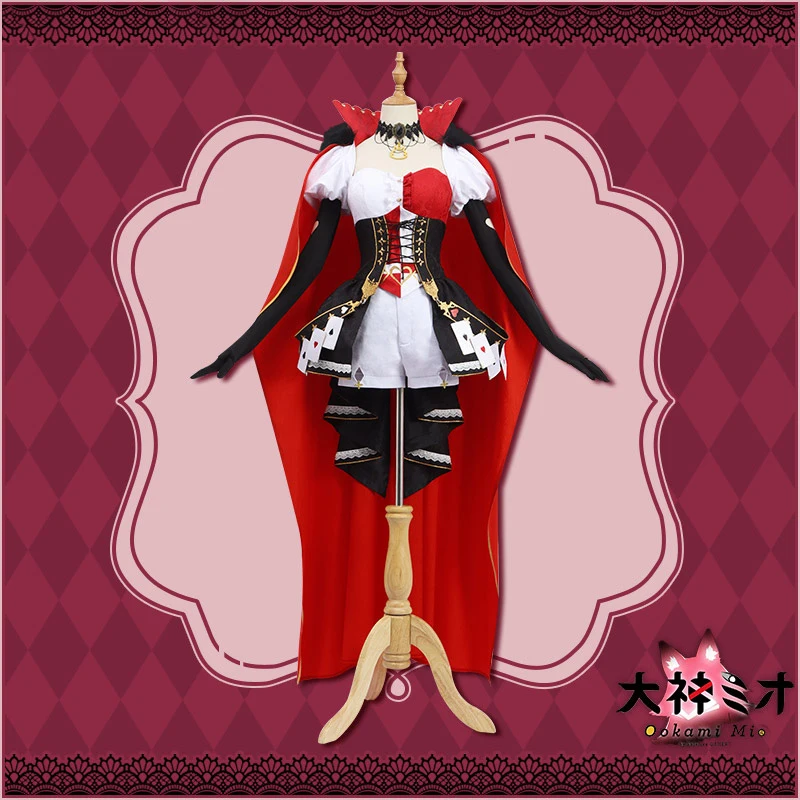 

COSMART [на заказ] Vtuber Hololive Ookami Mio новая униформа Косплей Костюм Хэллоуин стиль унисекс 2023