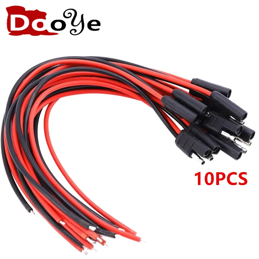 

10Pcs Mobile Car Radio DC Power Cord Cable for Motorola GM300 GM950E SM50 M120 SM120 GM950I GM3188 GM3688