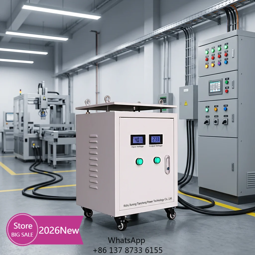 2026 New Certified 15KVA All Copper Three Phase 480V To 400V WorkshoAp Lighting Transformer