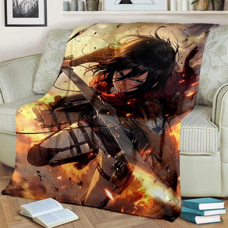 3d-attack-on-titan-cartoon-eren-mikasa-anime-blanketsoft-throw-blanket-for-home-bedroom-bed-sofa-travel-picnic-cover-kids-gift