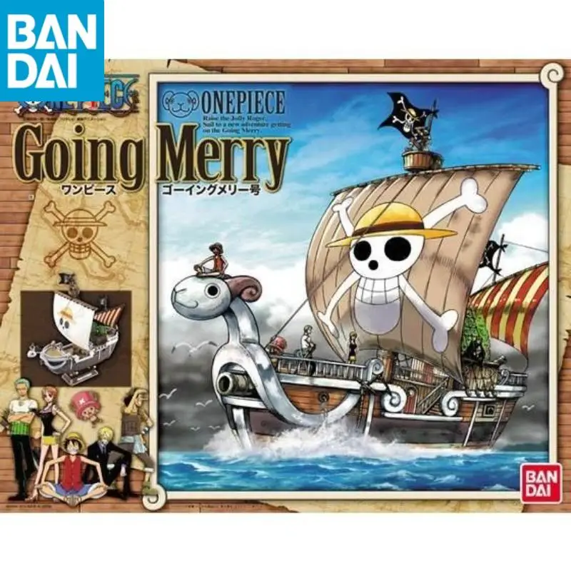 

Original In Stock Bandai Namco Banpresto ONE PIECE Going Merry New and Unopened PVC Assembly Model Collector Figurine Toy Gift