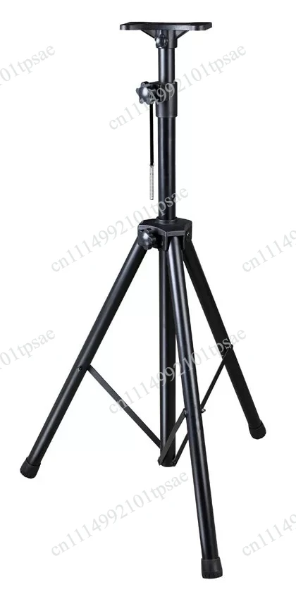 Reinforced All Metal Hand Crank Speaker Tripod Stand, Heavy Duty Height Lifting Bracket for Professional Audio