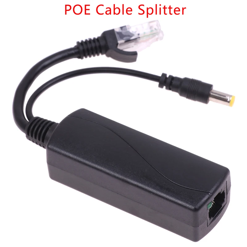 48V To 12V POE Connectors Adapter Cable Splitter Injector Power Supply Module for Security Camera CCTV Surveillance