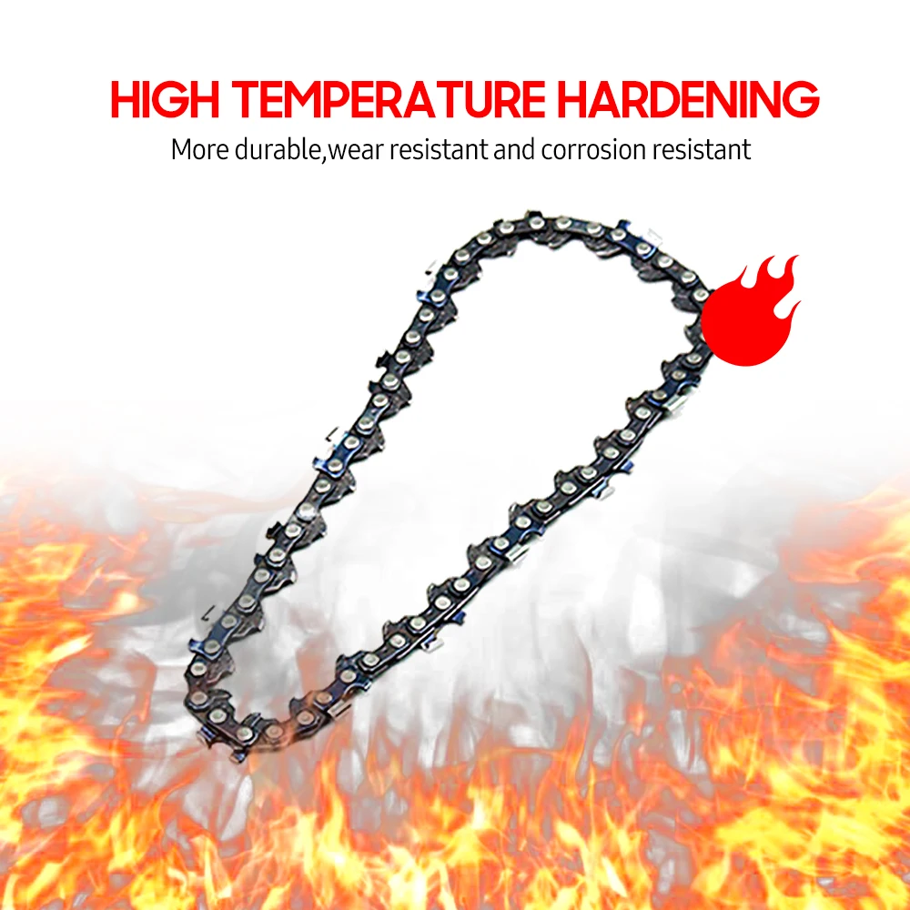 8 Inch 1/4 Chainsaw Chain GuidePortable Electric Saw Mini Chainsaw Logging Saw Blade Pruning Chain Saw Chain Accessories