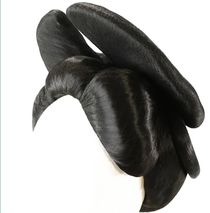 Black Kimono Hair Products  Japanese kimono hair accessories Big Butterfly Headdress Model Show Ancient Women Dress Up
