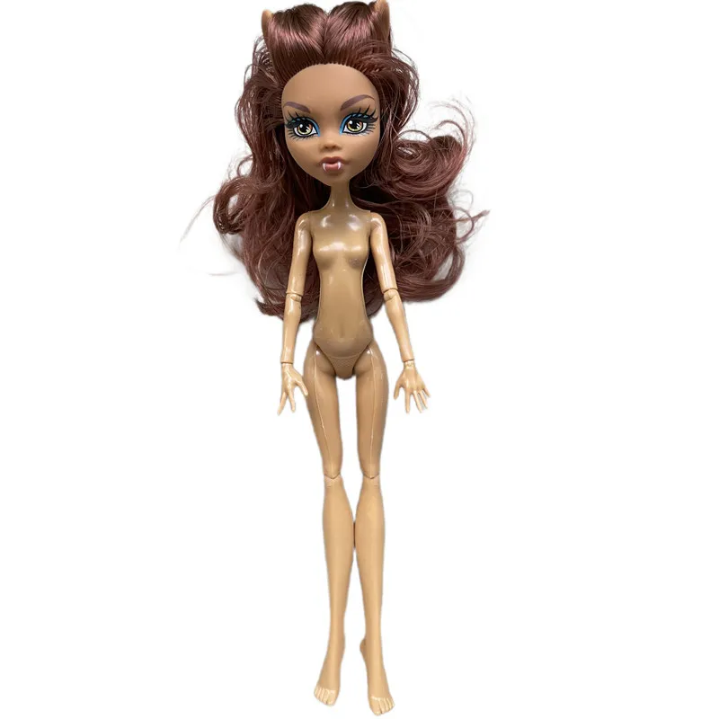 High Quality Fasion Monster Dolls Catwalk Draculaura/Clawdeen Wolf/ Frankie Stein / Black Spider Movable Body Girls Toys Gift