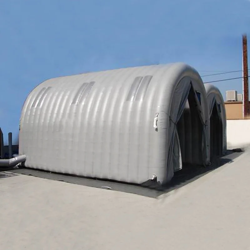 Hot Selling Customized Portable Car Workshop Outdoor Soda Sand Blasting Inflatable Tent