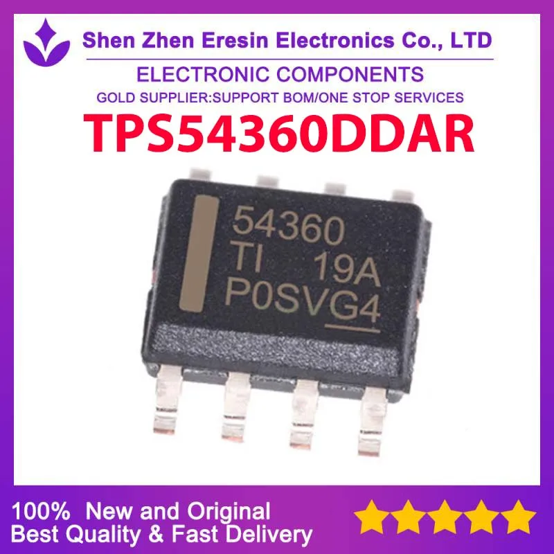 Free shipping    5PCS/LOT  TPS54360DDAR SOP8     New and original