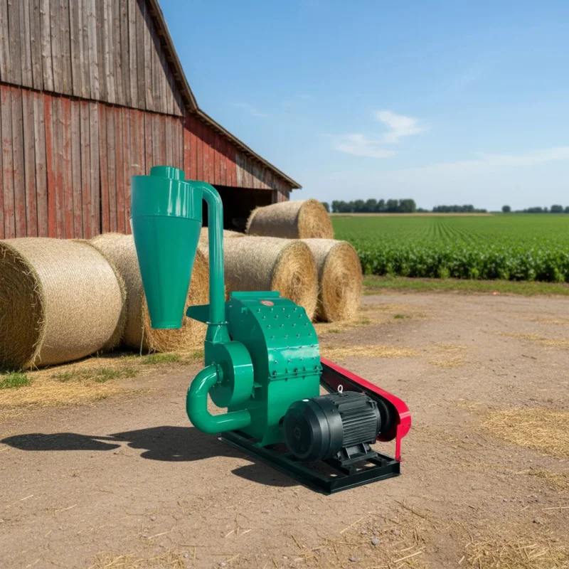 

Измельчитель сухой и влажной соломы с высокой эффективностью, приводом от двигателя, производительностью 500 кг/ч, мощностью 11000 Вт