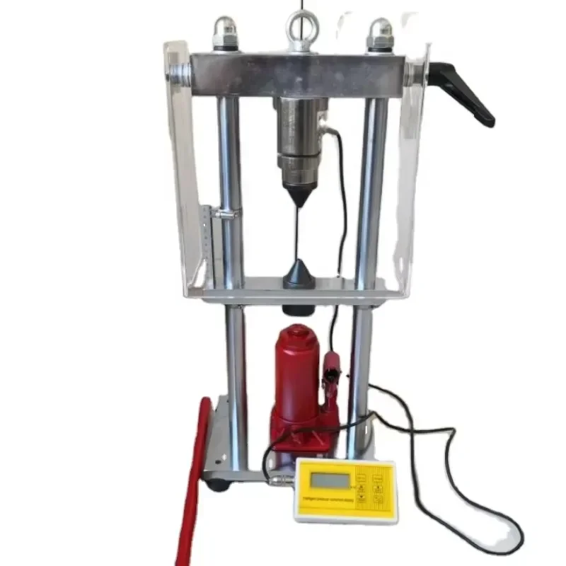 Lab  PLT-100 KN Portable Point Load Tester Point Digital Load Tester Apparatus for Field oratory Use Rock Strength Testing
