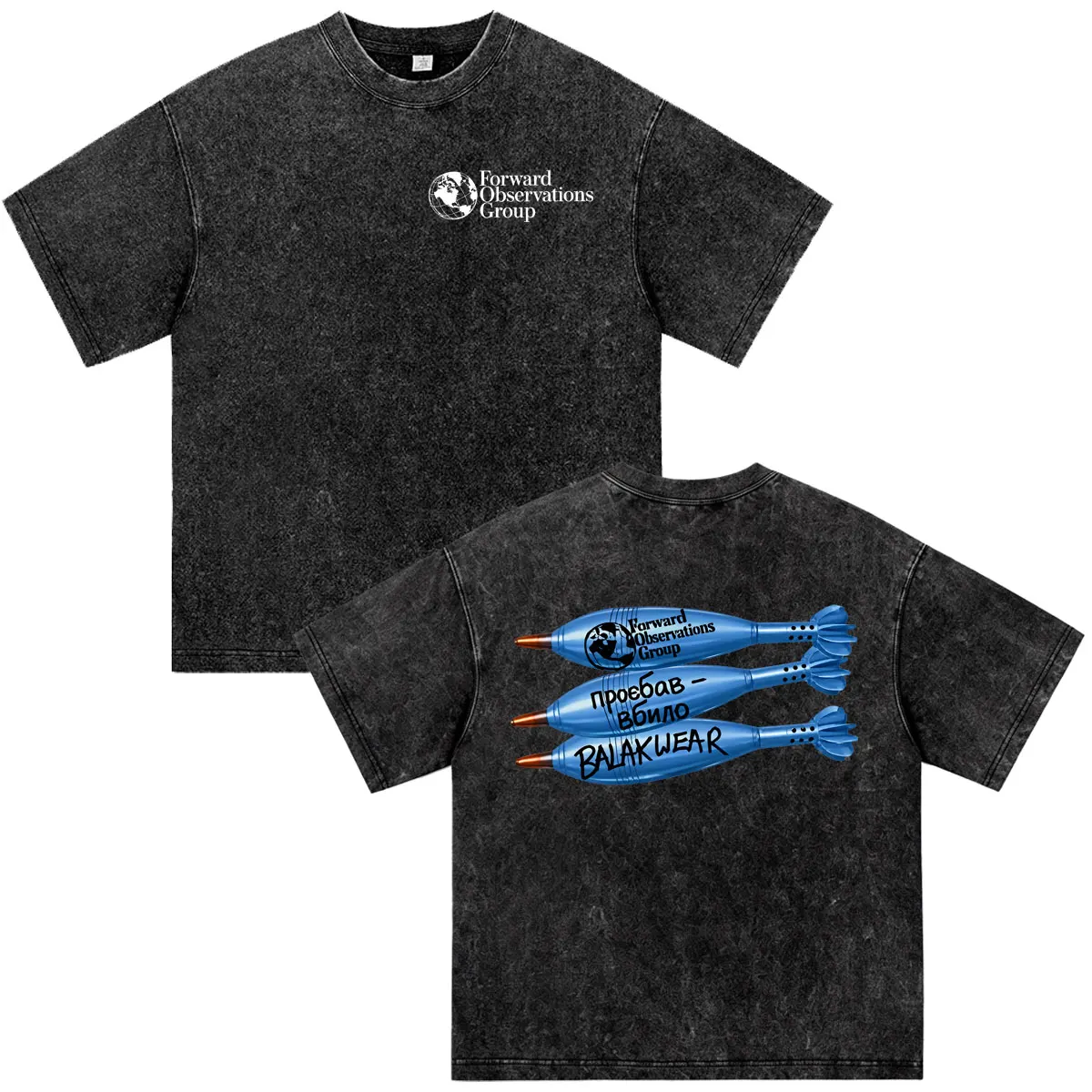 Forward Observations Group — Tactical Helmet Dual-Sided T-Shirt — Washed Black Sc2a171cea7944fadbfb4549876a4384fI