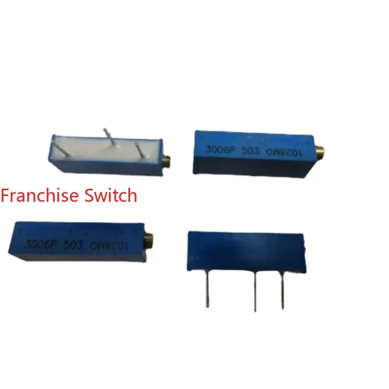 

10PCS Adjustable Potentiometer 3006P-503-50K Fine-tuning Resistor