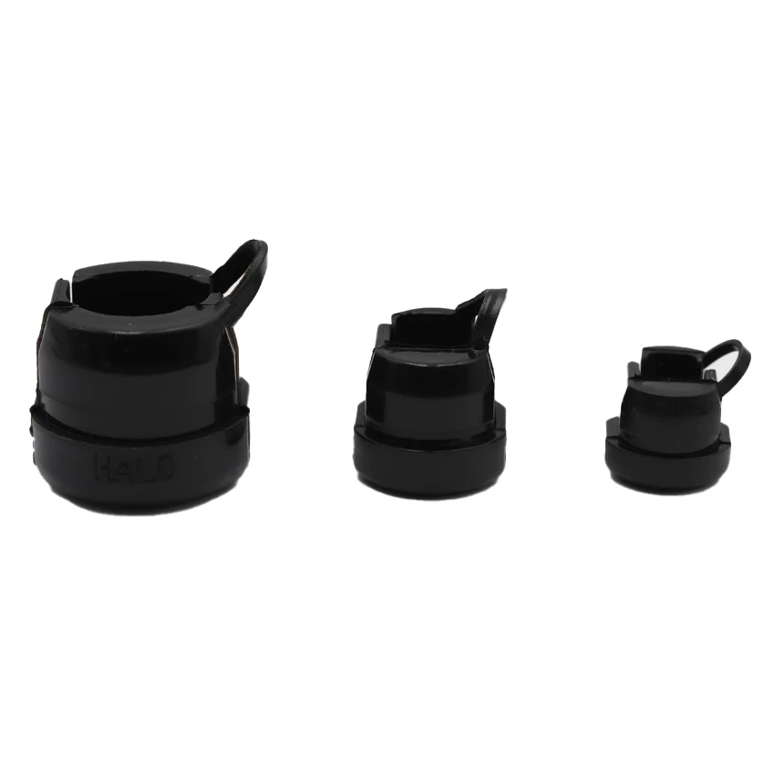 6N3-4 6P3-4 6N-4 6P-4 6R-6 7N-2 7P-2 8P-2 Nylon Plastic Power Wire Cable Cord Sleeve Clip Buckle Clamp Strain Relief Bushing