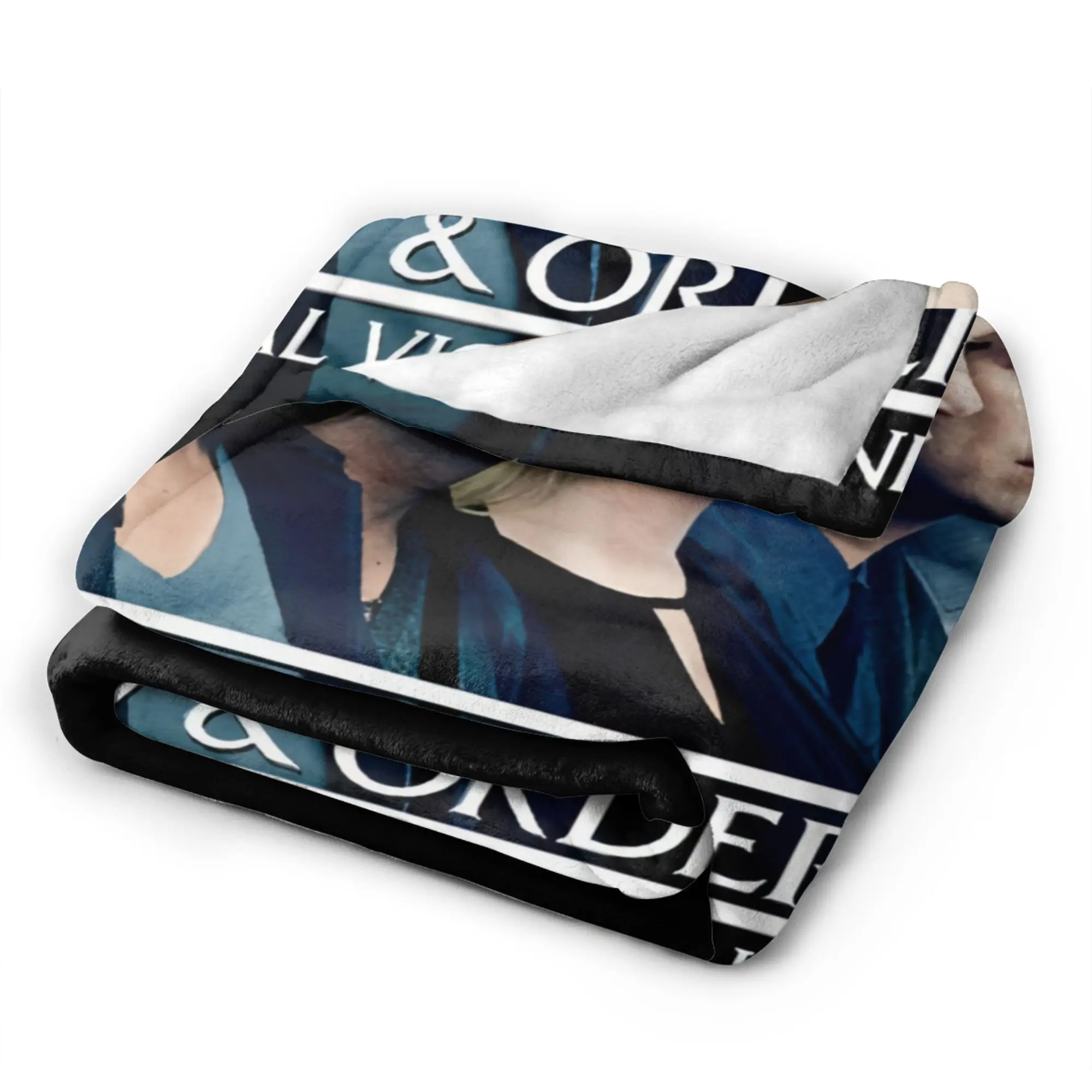 Law Order SVU Blanket Quality Soft  Throw Blanket Autumn Boy Girl Living Room Graphic Bedspread