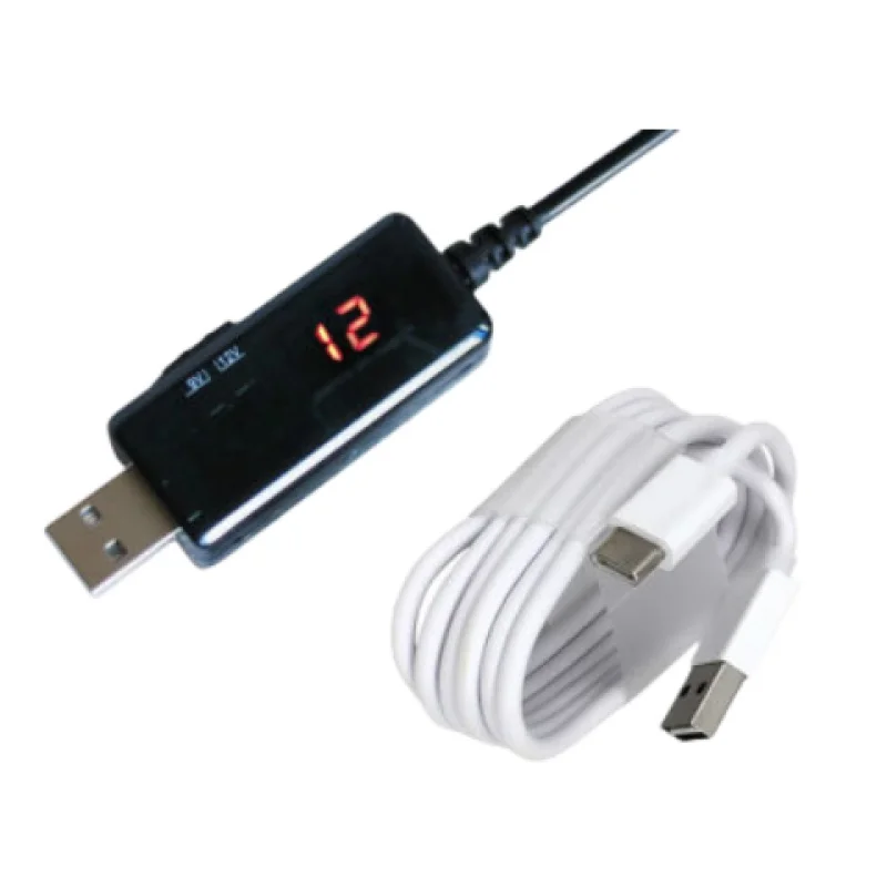 USB Boost Converter DC 5V to 9V 12V USB Step-up Converter Cable   3.5x1.35mm Connecter For Power Supply/Charger/Power Converter