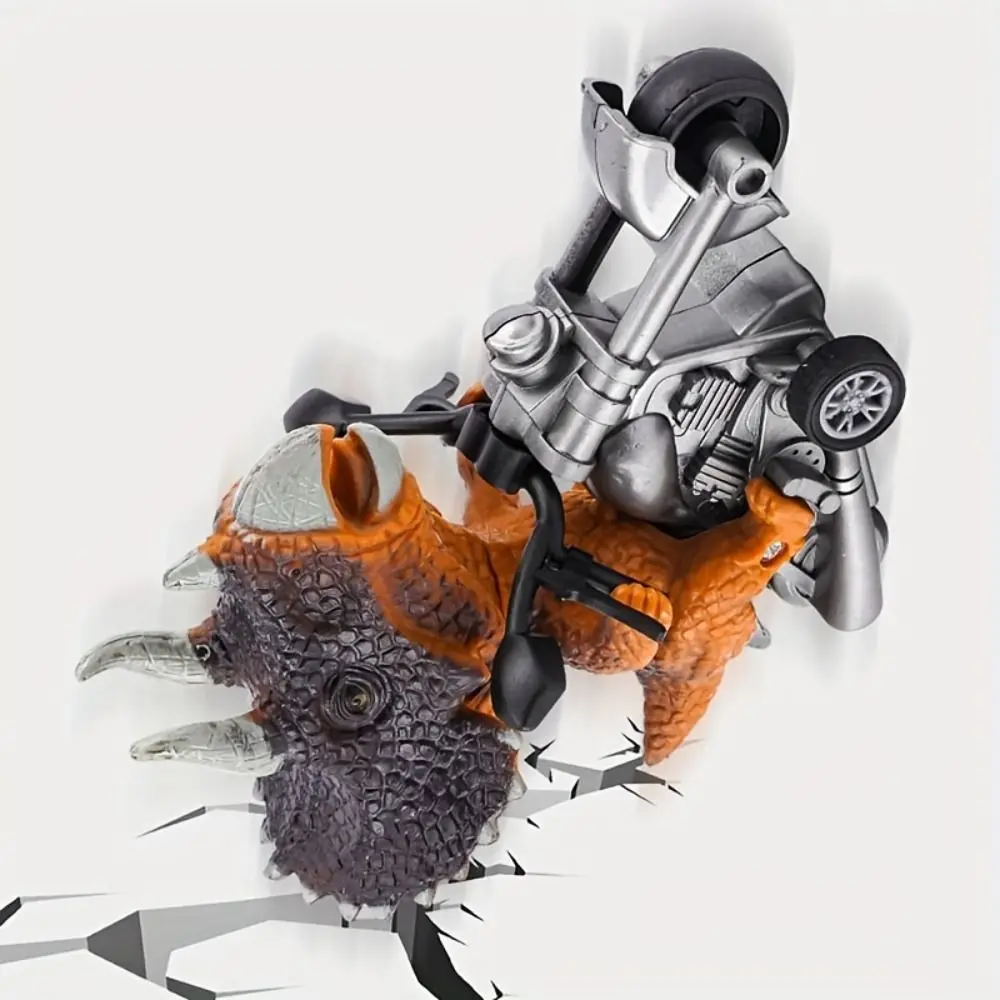 Animal Figurines Dinosaur Modeling Motorcycle Retro Motorcycle Desktop Ornament Simulation Locomotive Motorcycle Childrens