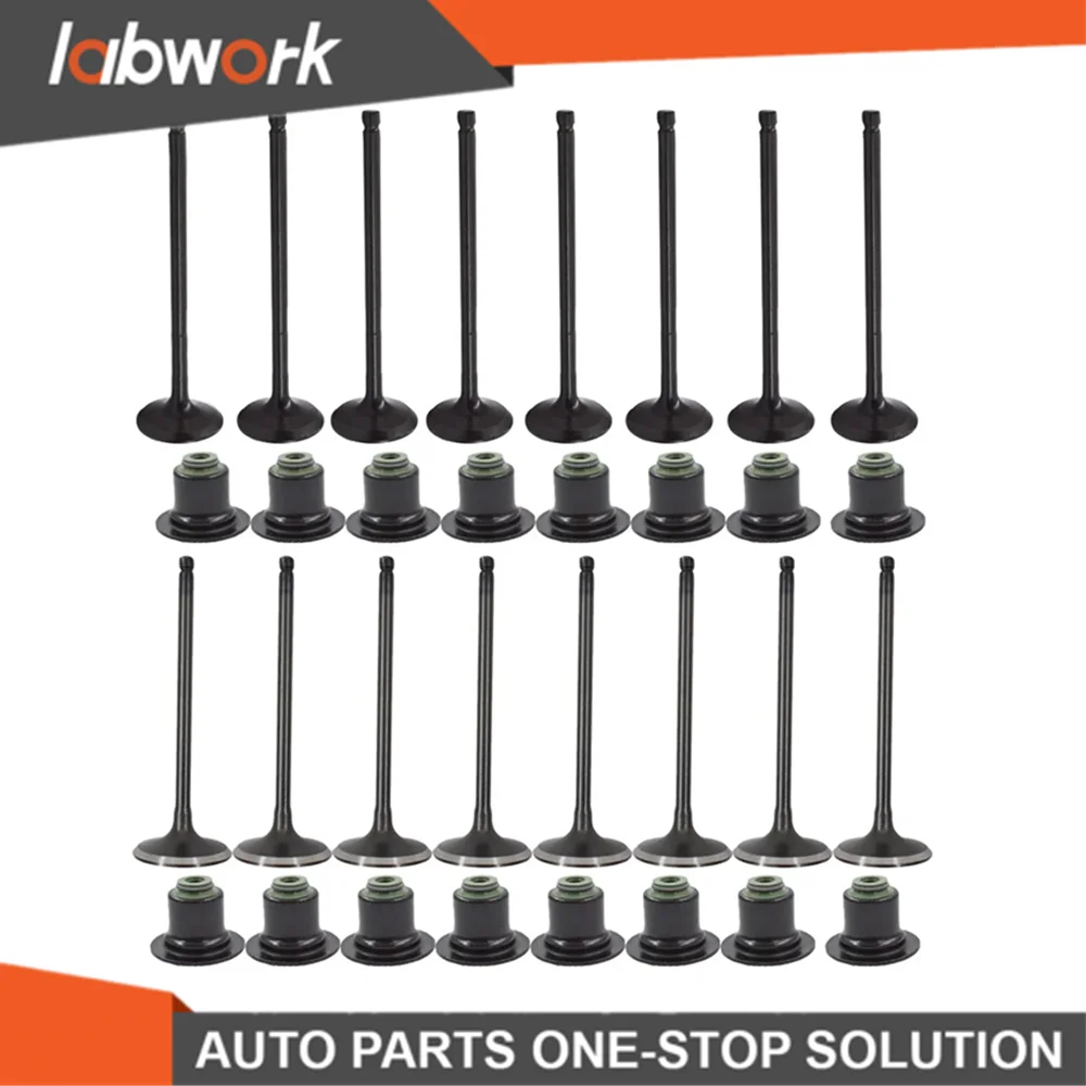 

Intake Exhaust Engine Valves For Ford Mazda 2.0 2.3 2.5L DURATEC DOHC 16V