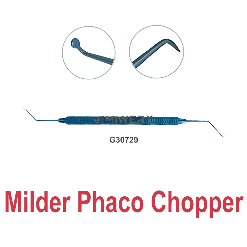 MiIder Double Phaco Chopper 티타늄 Phaco 기구 안과용 초퍼