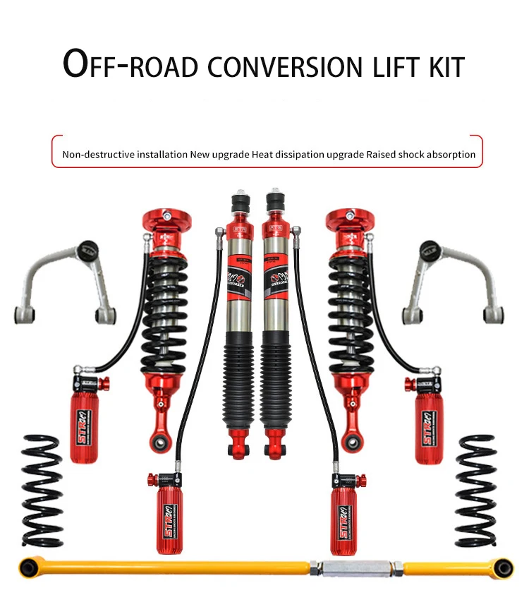 High Quality Automotive Suspension Parts Front and Rear Shock Absorbers for Toyota FJ Cruiser Car