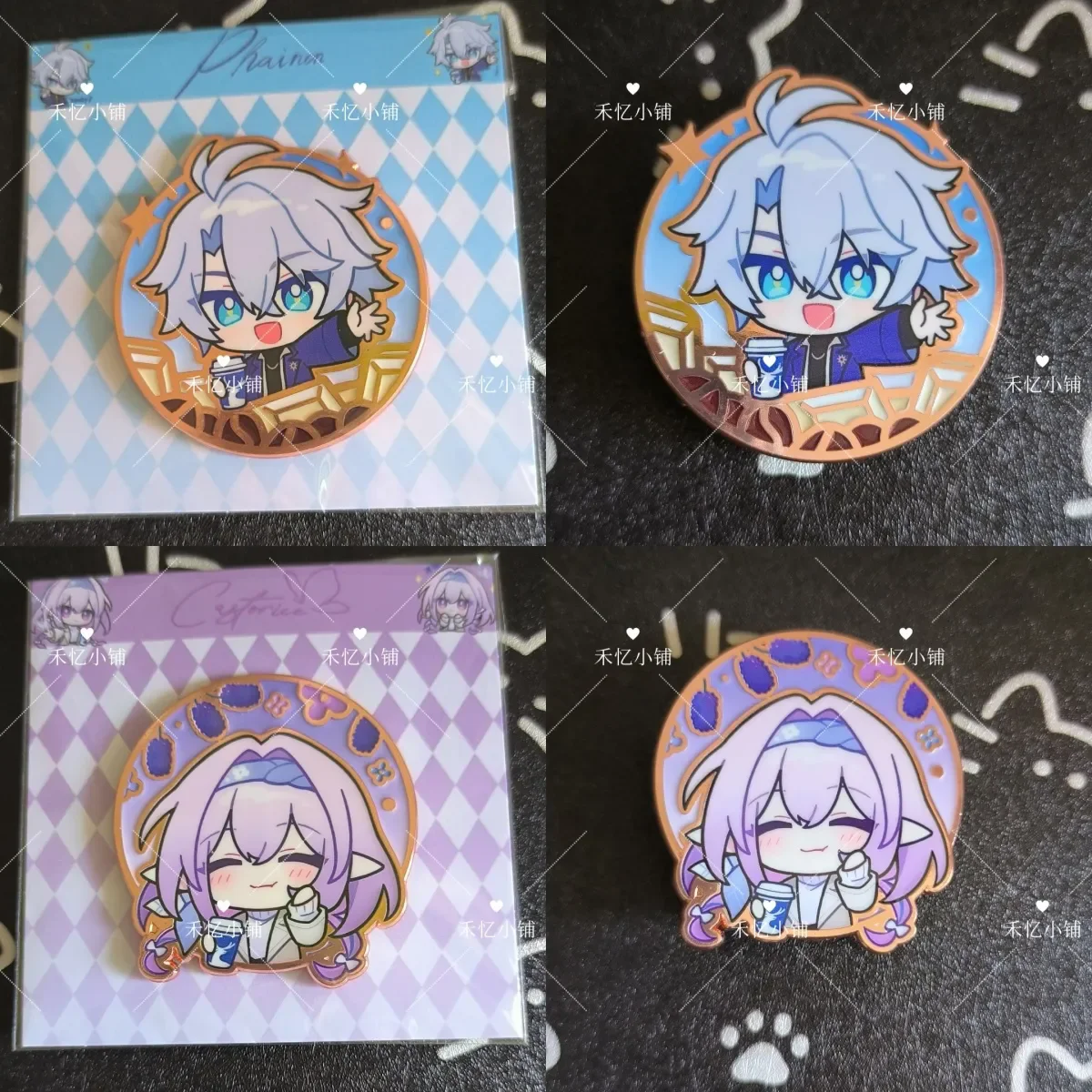 

Honkai: Star Rail Phainon Castorice аниме косплей металлическая пуговица булавка милая мультяшная брошь значок аксессуары для рюкзака Рождественский подарок