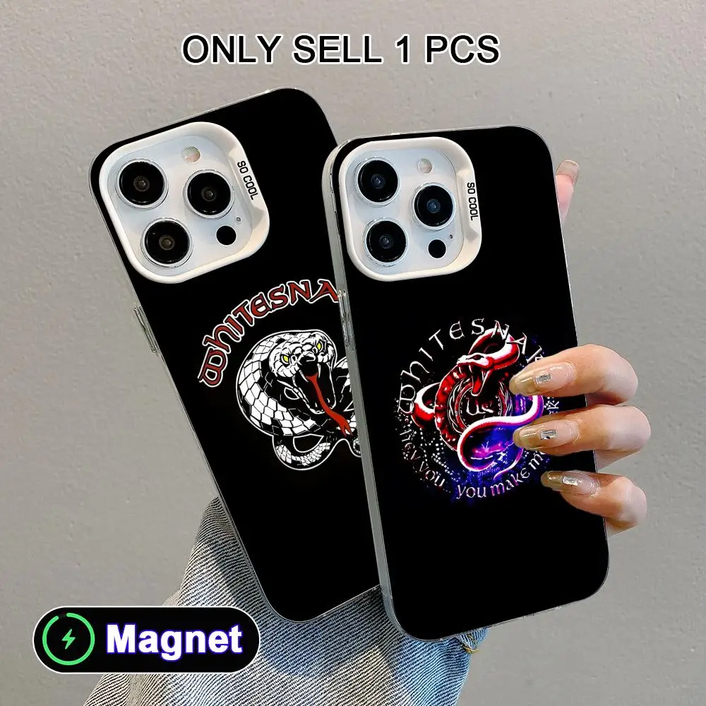Fashion White Snake Phone Case - Phone Cases With Magnet recensie en prijs