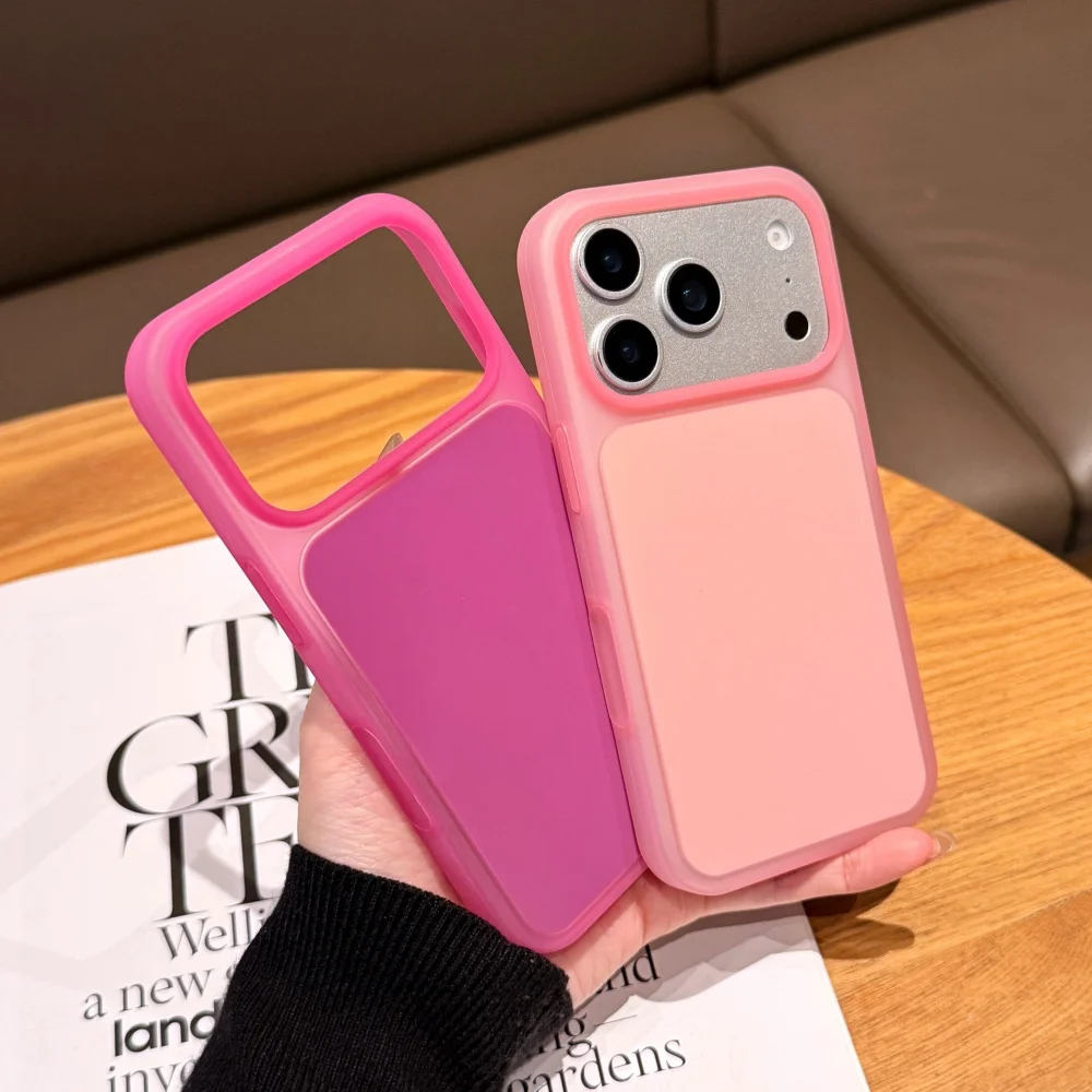 Luxuriöse Jelly Candy Farbige Weiche Flüssig-Silikon Handyhülle für iPhone 17 16 15 Pro Max Matt Hautähnliche Stoßfeste Schutzhülle Funda