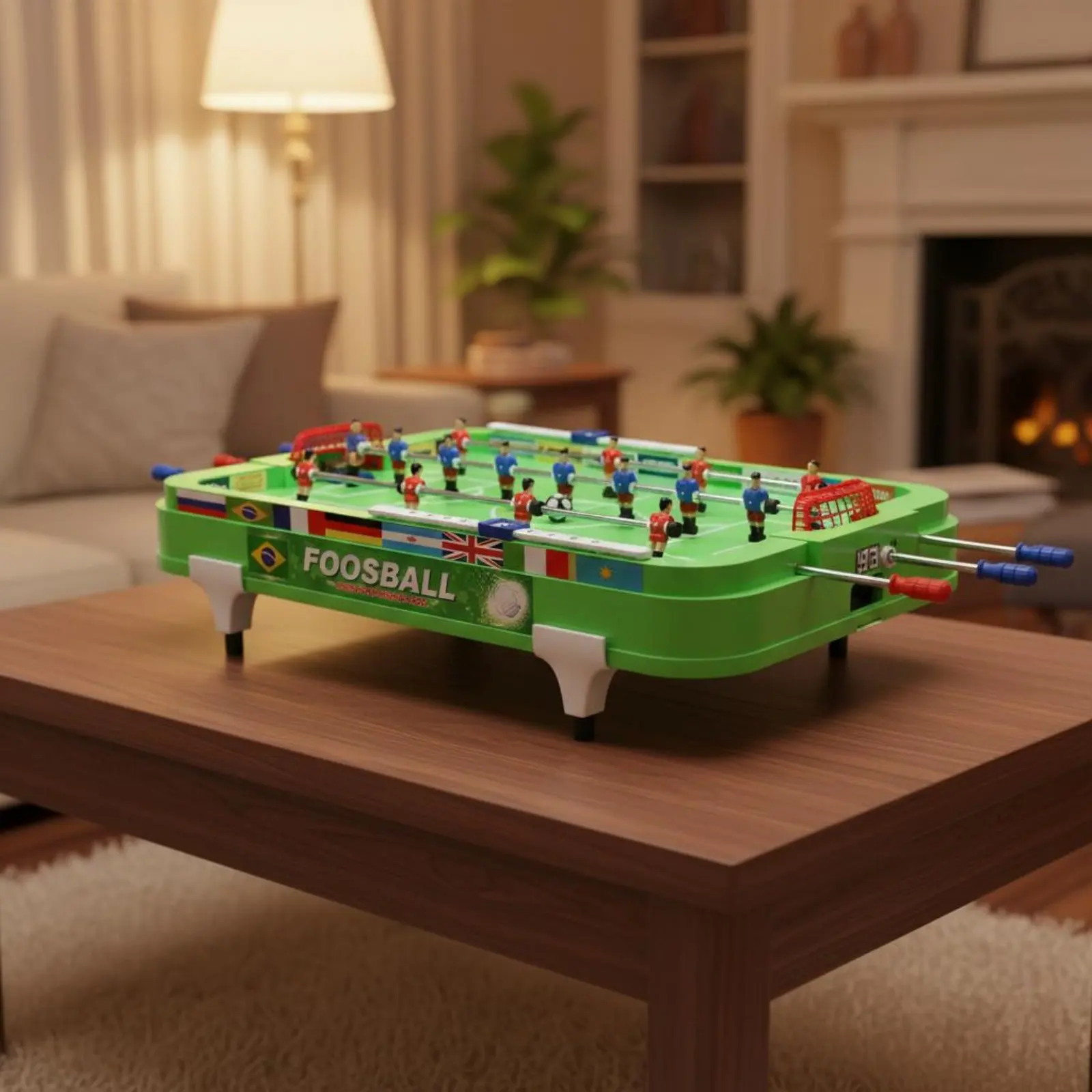 Desktop Sports Game Set Indoor and Patio Play Mini Foosball Table Children's Toy for Party