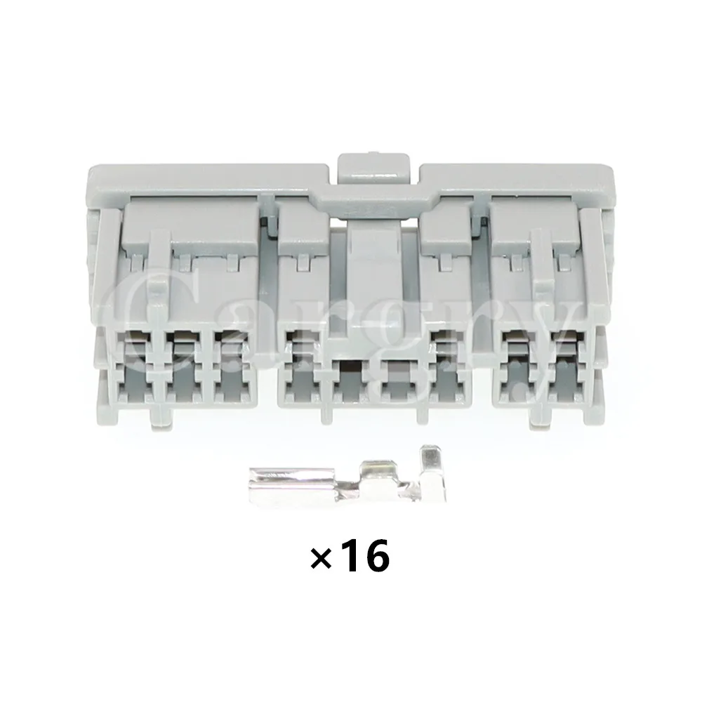 1 Set 16P Auto Plug AC Assembly For Honda 6098-0255 Car Wiper Headlight Combination Switch Unsealed Socket 6098-0256