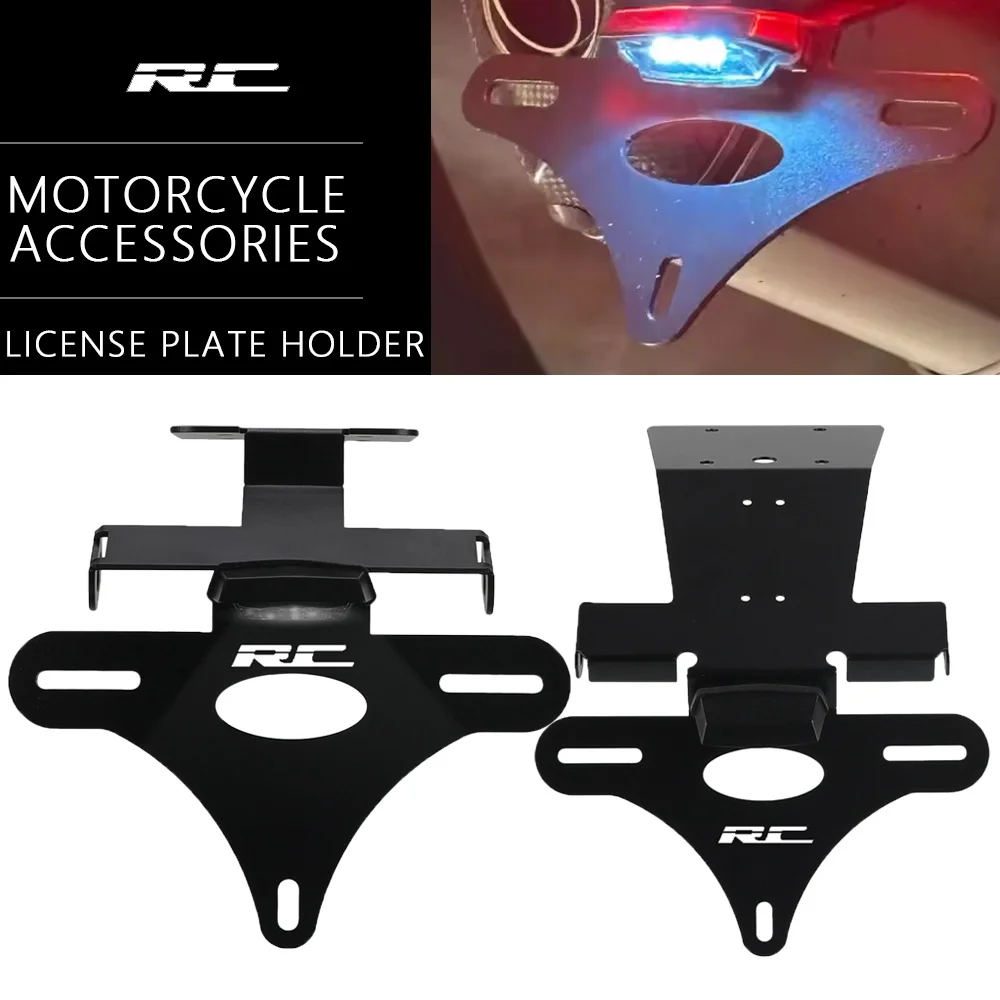 Moto Tail Tidy License Plate Holder Fender Eliminator Kit For KTM RC 125 200 390 2022 2023 2024 2025 RC125 RC200 RC390 2014-2021