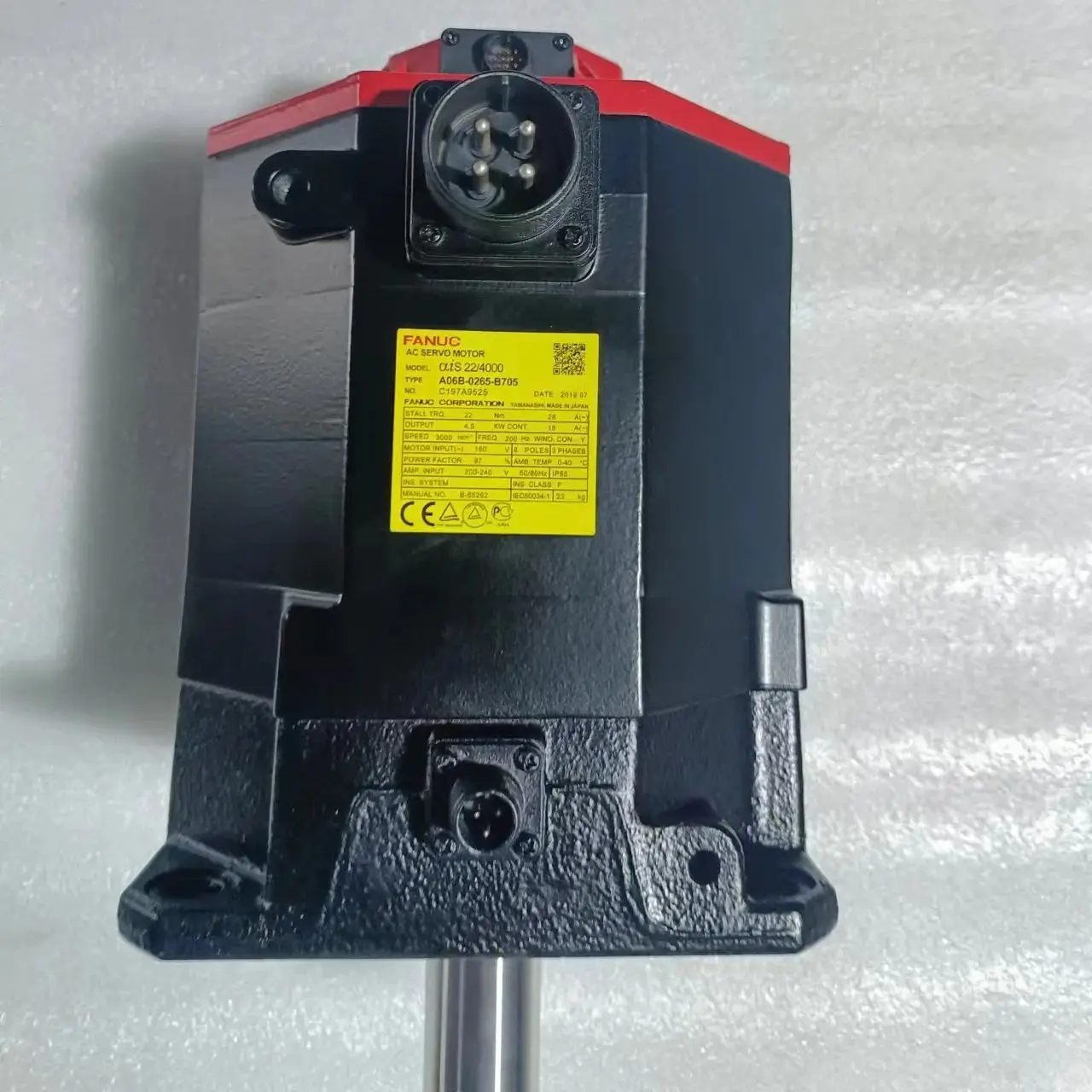 A06B-0265-B705 Fanuc Used  servo motor tested ok