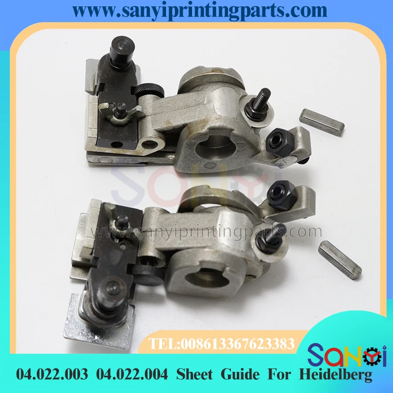 1 Pair Heidelberg GTO 04.022.003 04.022.004 Sheet Guide For Printing Machine Parts