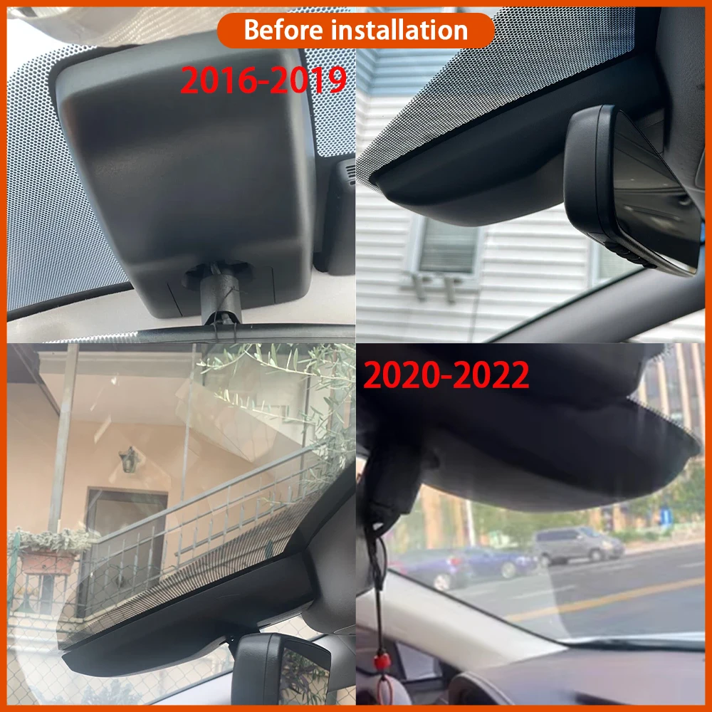 for Lexus RX AL20 RX200t RX300 RX350 RX450h 2016-2022 Video Recorder 4K Lens DVR Dash Cam Wifi OEM Camera 170° Wide Angle