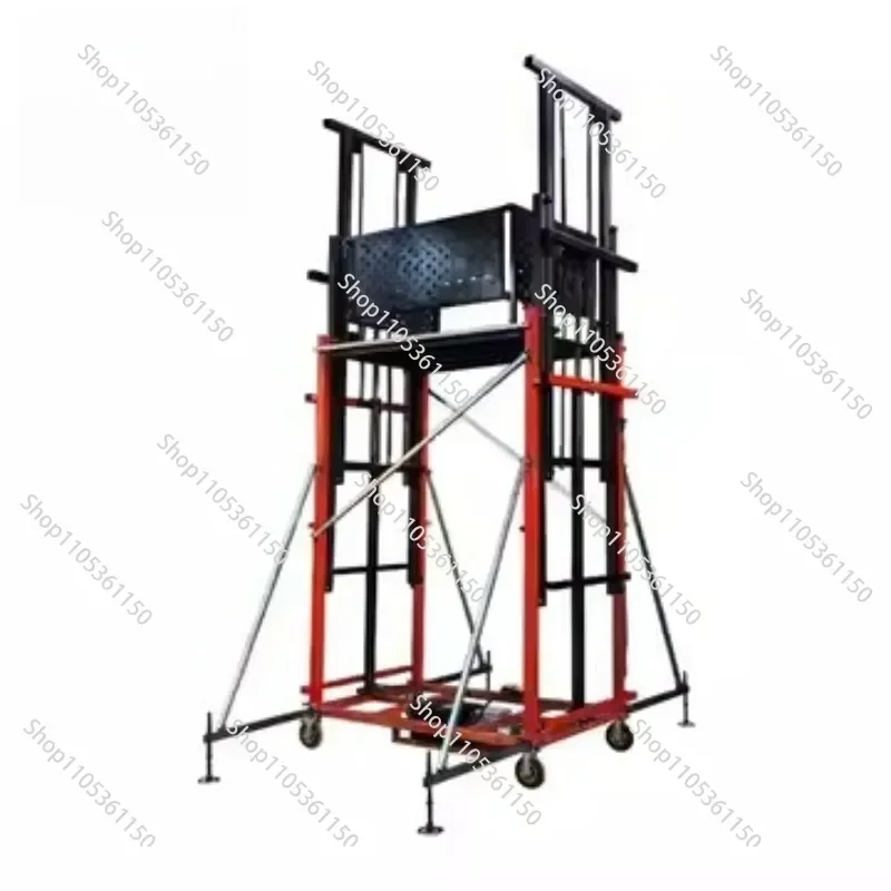 Electric scaffolding mobile automatic lifting platform small lift ladder new construction lifting foldable  Home Improvement