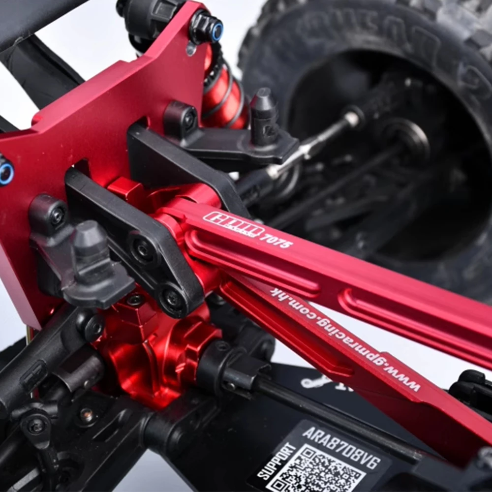 GPM Aluminum Alloy 7075 Rear Support Base for ARRMA 1/8 EXB KRATON 6S EXB V6 NOTORIOUS V6 Accessories MKV6015R