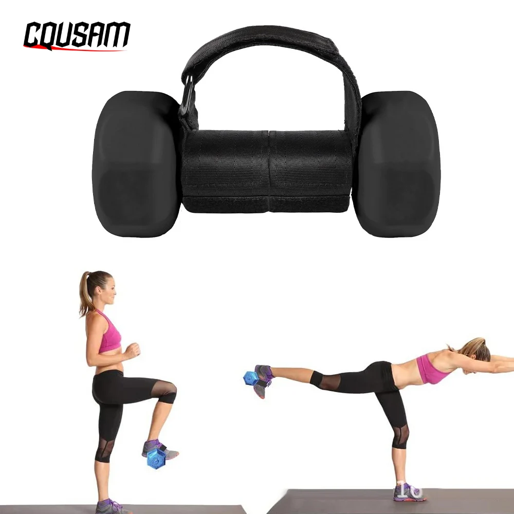 

1Pair Dumbbell Foot Attachments Feet Weight Lifting Adjustable Ankle Straps Leg Lifting Weight Holder For Gym Workouts Strength