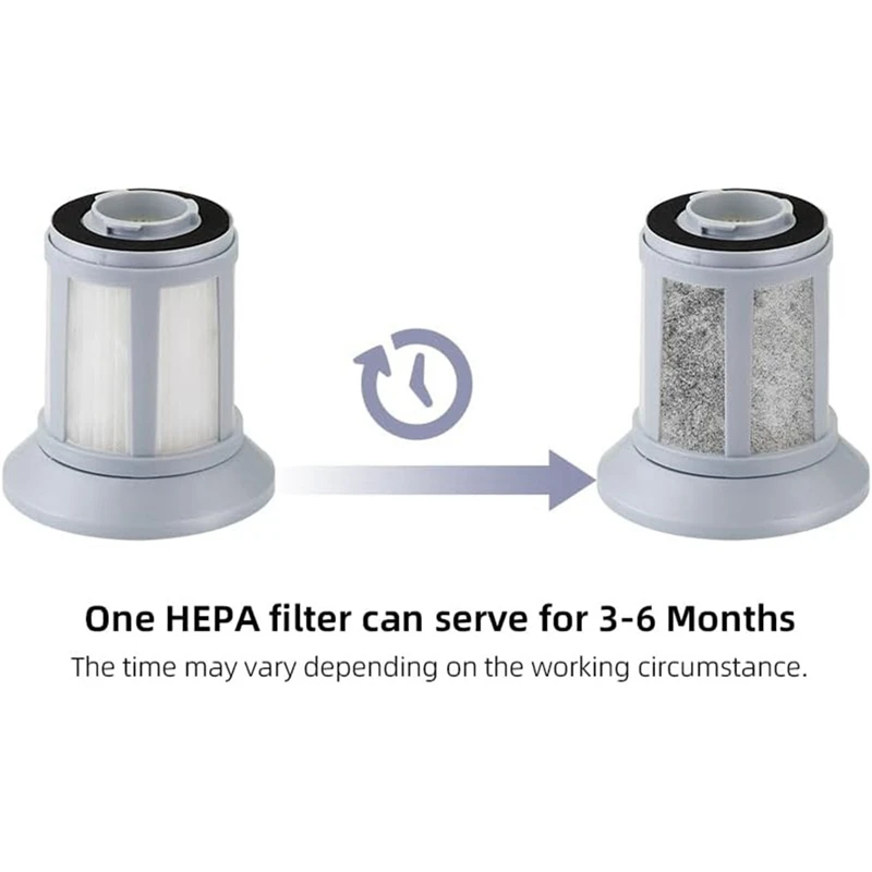 Bissell Zing Bagless 진공 청소기용 교체 필터, 2156 2156A 2156E 1665 16652 1665W 부품 1613056