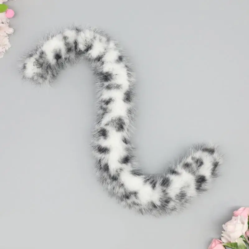 

77HE Электрические подвижные кошки хвост из искусственные меха