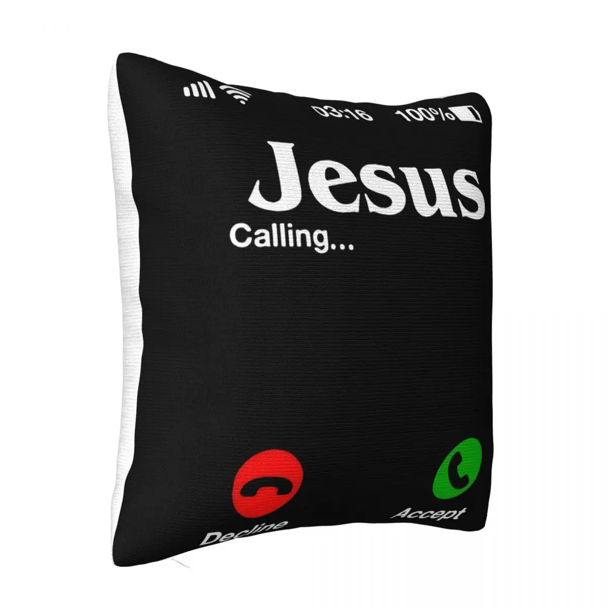 Jesus Is Calling Christ Christian Religion Faith Bible Catholics Gift S Pillow Case