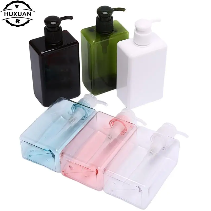 280ml Portable Travel Pump Soap Dispenser Bathroom Sink Shower Gel Shampoo Lotion Liquid Hand Soap Pump Bottle Container