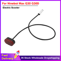 Fender Warning Tail Light Lamp For Ninebot Max G30 Electric Scooter Waterproof Safety Signal light Brake Lights Accessories