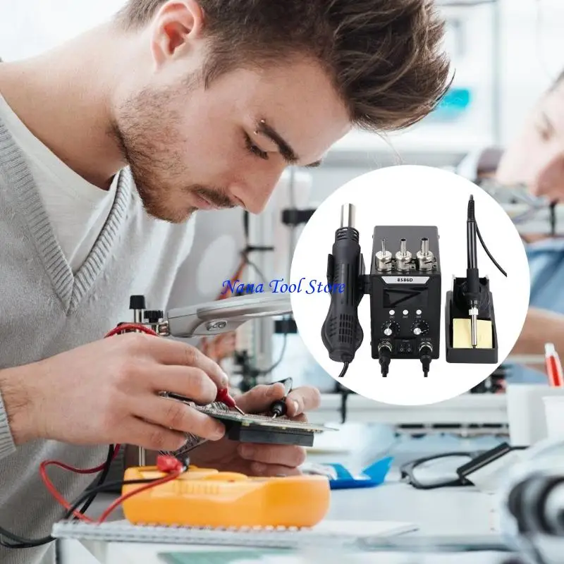 31GJ Hot Air Rework Station Digital Soldering Station Fast Thermal Response Control