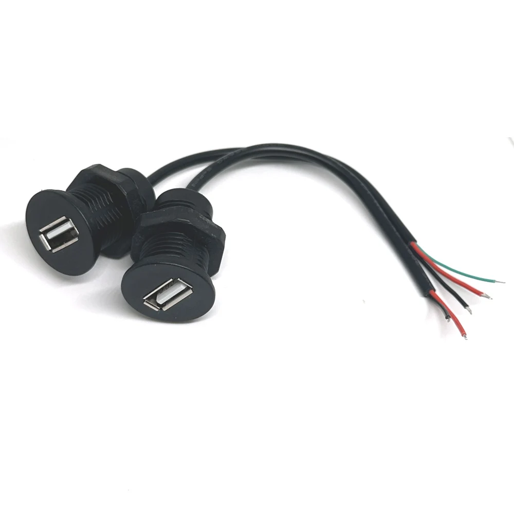 conector-de-porta-de-carregamento-usb-20-femea-rosqueado-de-2-e-4-pinos-com-cabo-20-pecas-conveniente-para-montagem-tomada-de-carregador-usb
