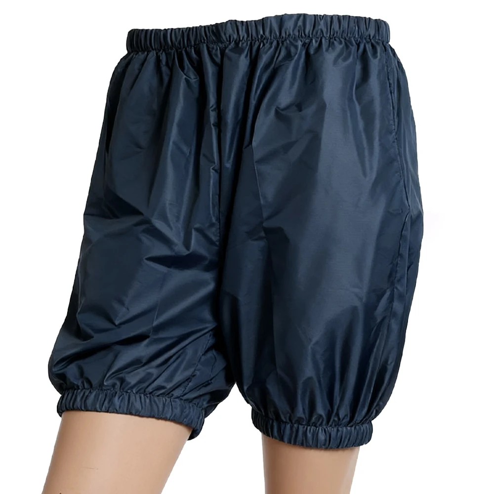 

Многоразовые моющиеся дышащие черные шорты с тыквой, ультрамягкие дышащие шорты с защитой от протечек, длинные пластиковые брюки с защитой от протечек, нет